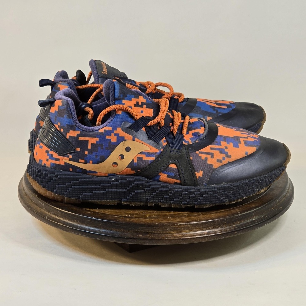 Saucony S-Voxel 9000 Shoes Kids Size 3 Running Sneakers Pixel Digi Camo